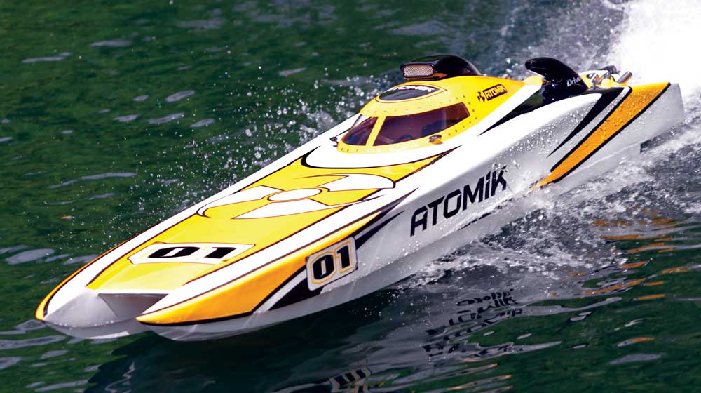 rc gas boats