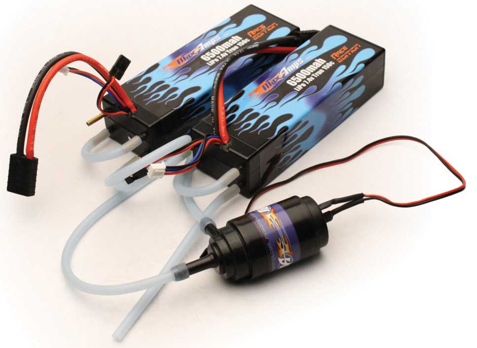 MaxAmps Water-Cooled Hard-Case LiPo Kit