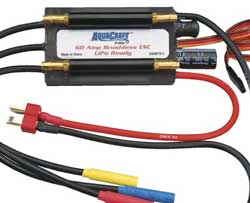 Aquacraft 60A Marine Brushless ESC